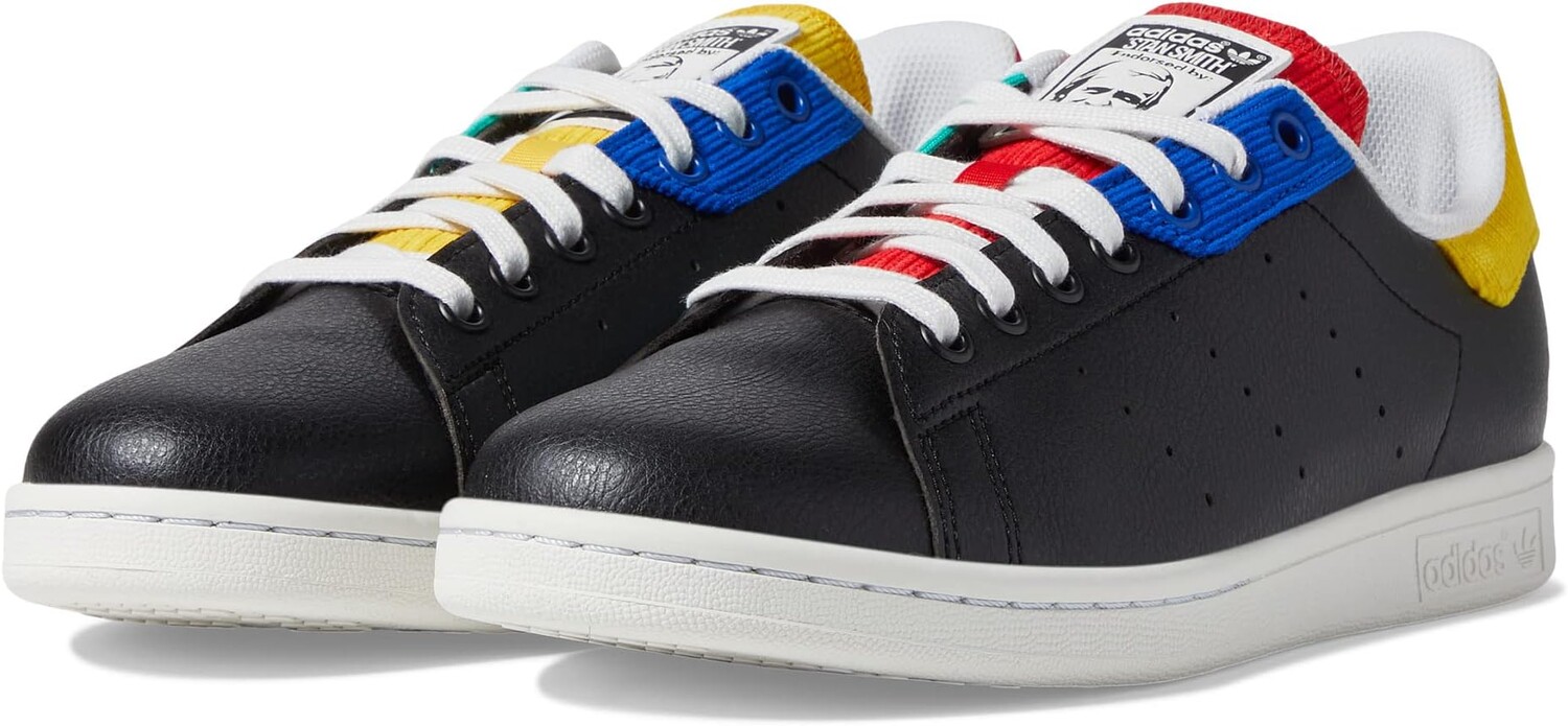 

Кроссовки Stan Smith adidas, цвет Core Black/Crystal White/Team Royal Blue