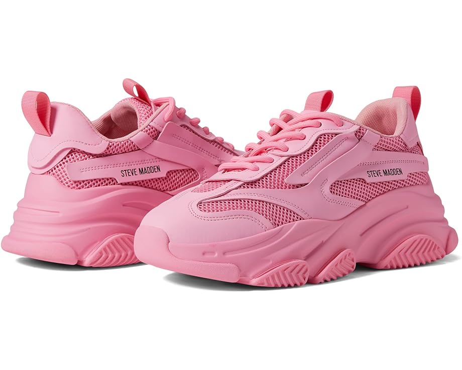 Кроссовки Steve Madden Possession Sneaker, цвет Hot Pink кроссовки possession sneaker steve madden черный