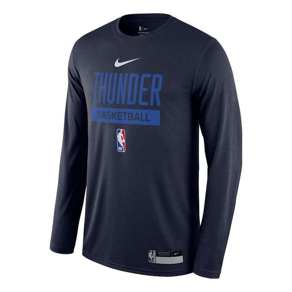 

Футболка Nike x NBA Oklahoma City Thunder Long Sleeve 'Blue', синий