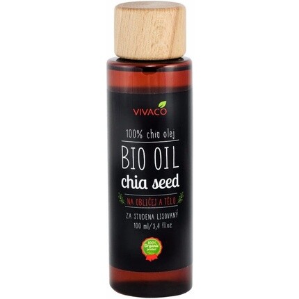 

Bio Жожоба 100% органическое масло для тела и лица 100 мл био-масло семян чиа, Vivaco