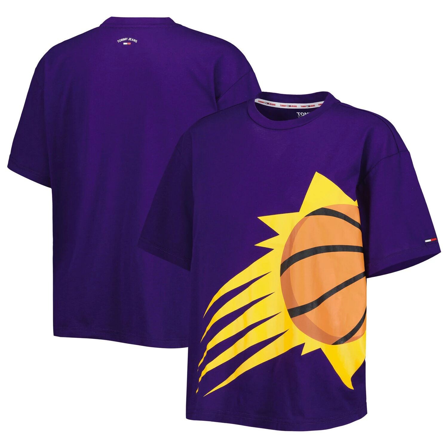 

Женская фиолетовая футболка Tommy Jeans Phoenix Suns Bianca, Фиолетовый