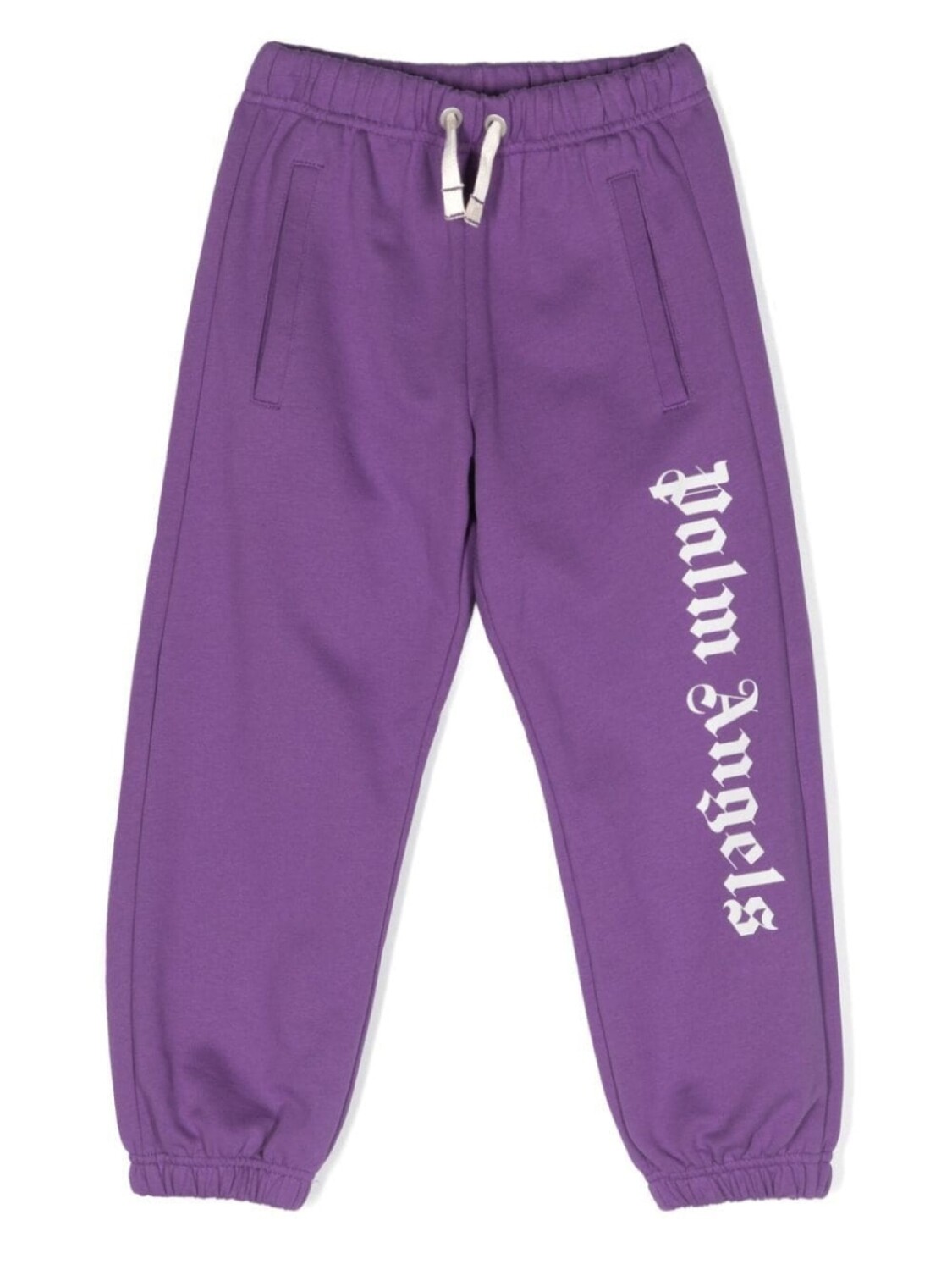 

Palm Angels Kids спортивные брюки с логотипом, фиолетовый
