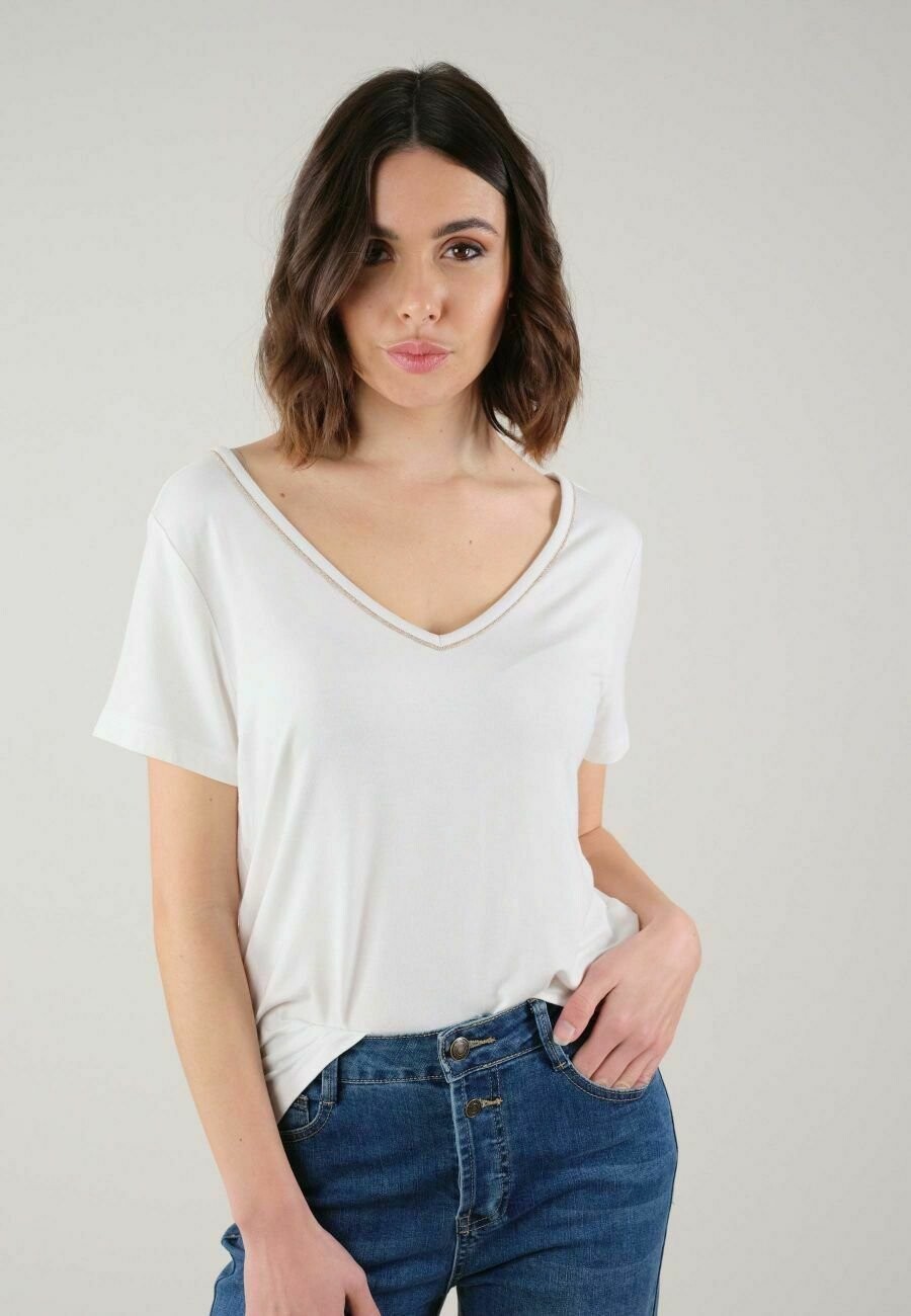 

Футболка базовая Deeluxe Original, цвет off white