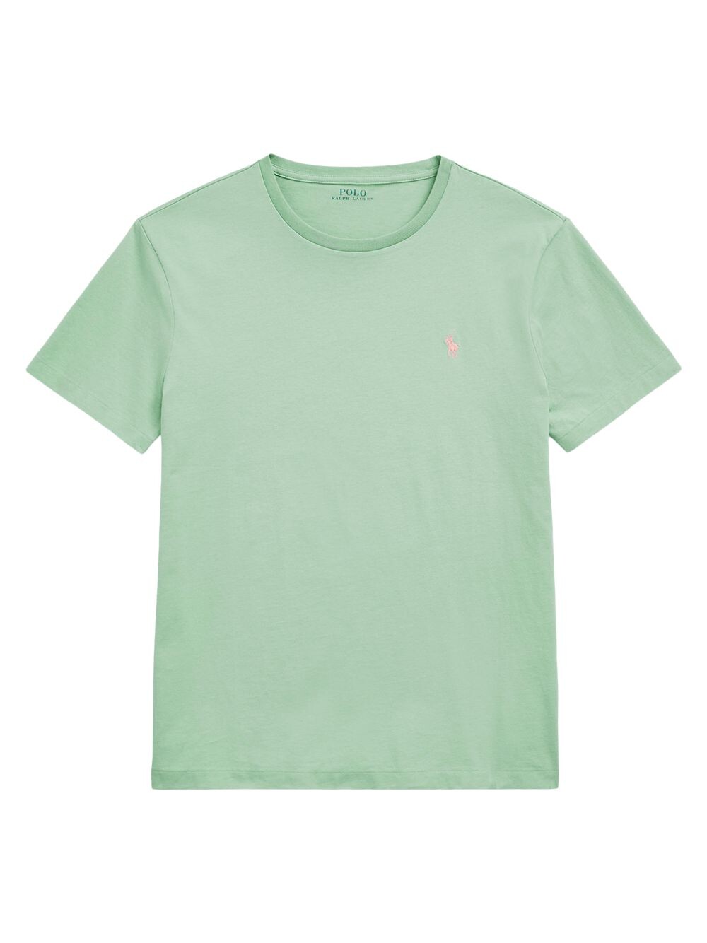 

Хлопковая футболка с круглым вырезом Polo Ralph Lauren, зеленый