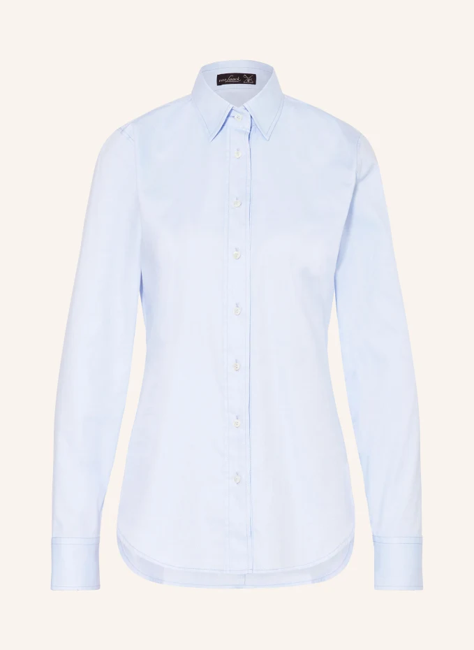 Блузка-рубашка лоас Van Laack, синий