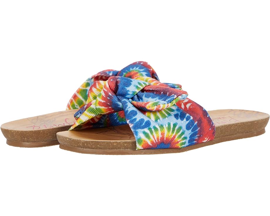 Сандалии Blowfish Malibu Gett K, цвет Rainbow Tie-Dye Canvas 2021 new tie dye shoelaces aj1 canvas shoelaces colorful tie dye shoe lace women men shoelace 47 55