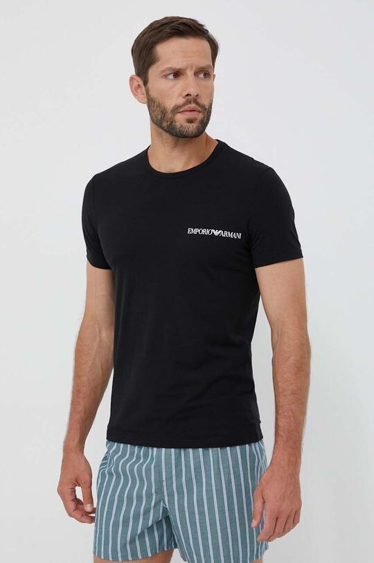 

Футболки для отдыха , 2 пары Emporio Armani Underwear, черный