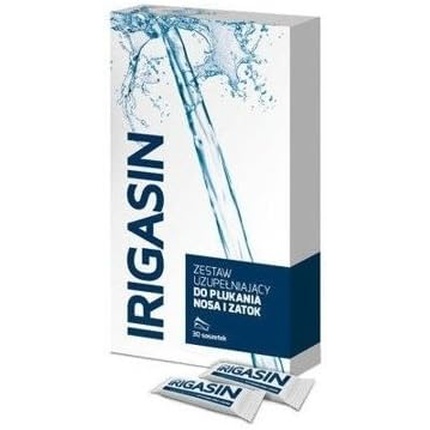 Дополнительный набор Иригасин для очищения носа и пазух, 30 пакетиков Aflofarm