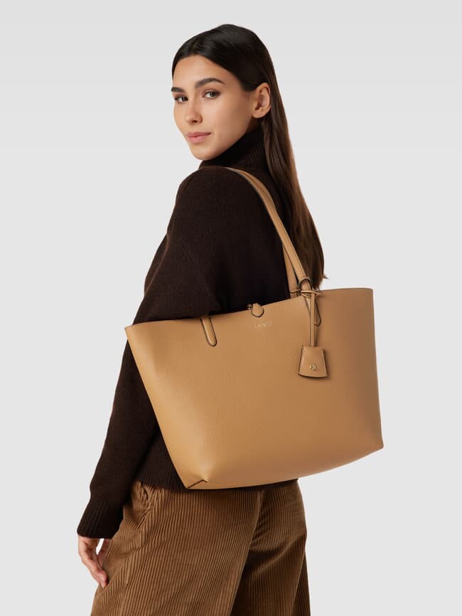 

Покупатель с информацией на этикетке Lauren Ralph Lauren, серо-коричневый