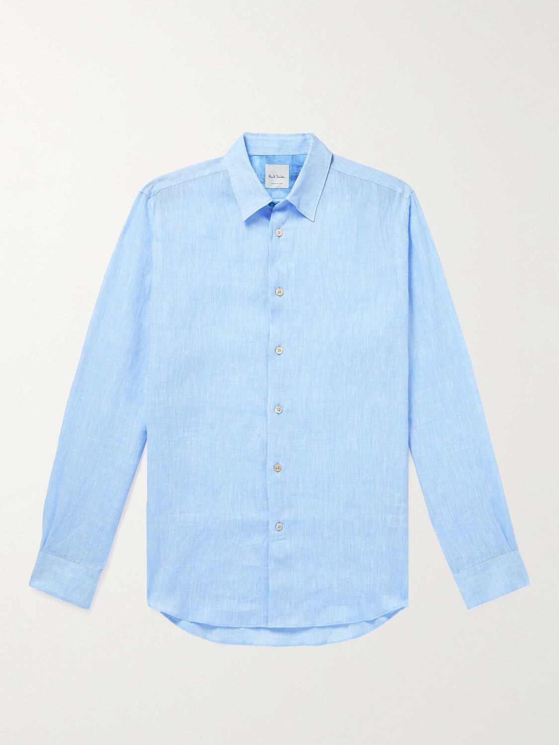 

Льняная рубашка PAUL SMITH, синий