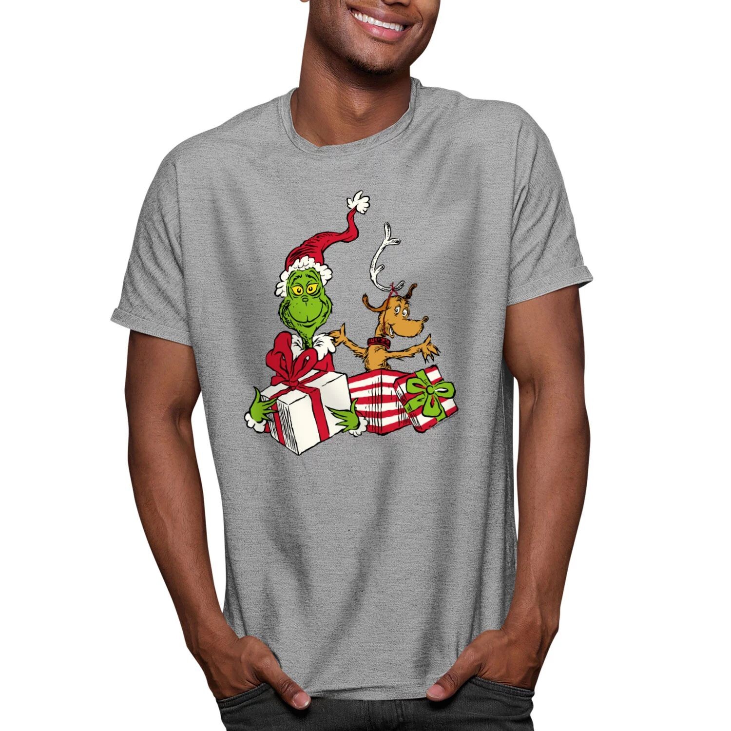 

Мужская футболка Dr. Seuss The Grinch Max Licensed Character