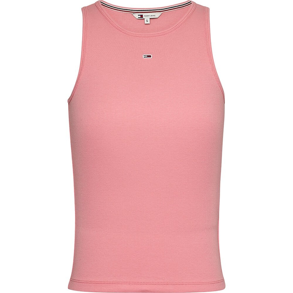 

Футболка Tommy Jeans Essential, розовый