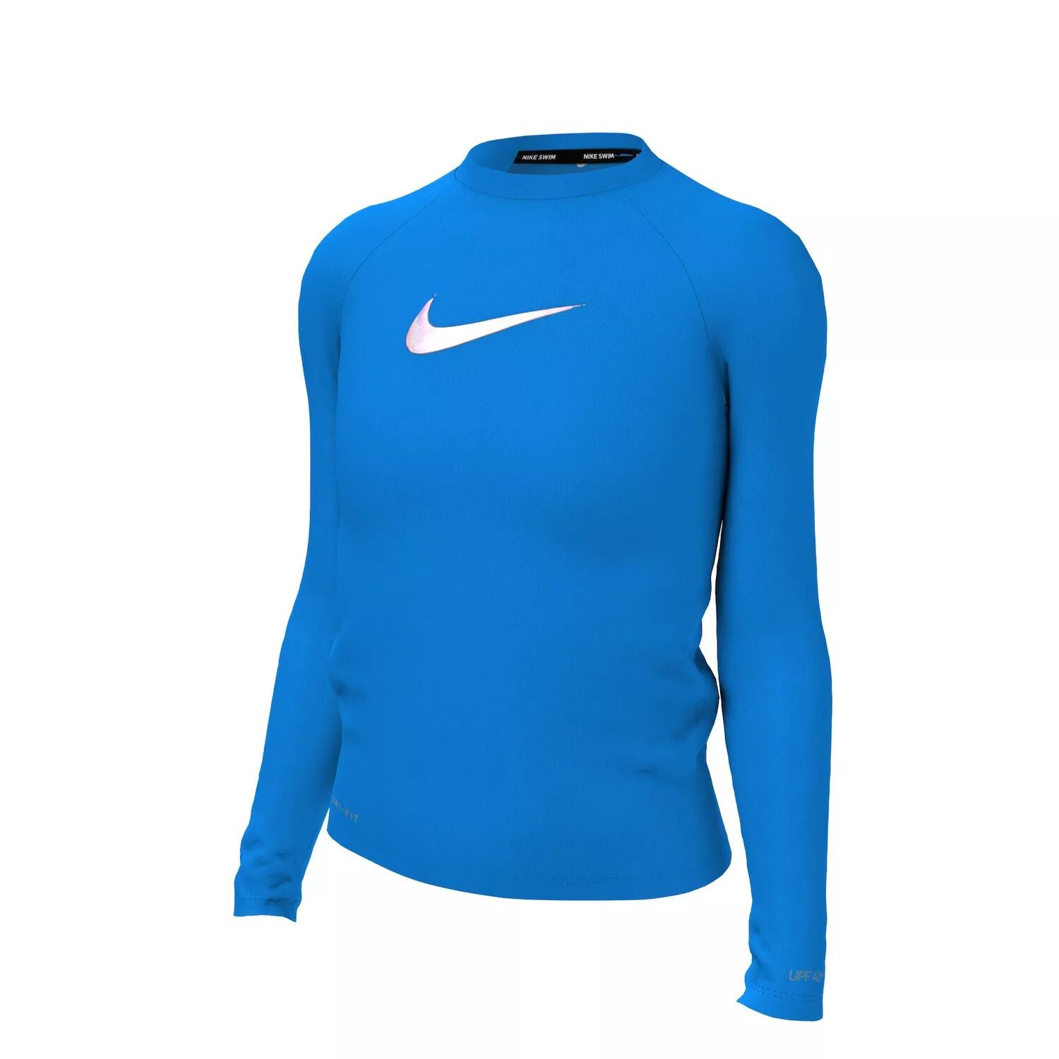 

Купальный топ Nike Swoosh Hydroguard с длинными рукавами для девочек 7–16 лет Nike, черный