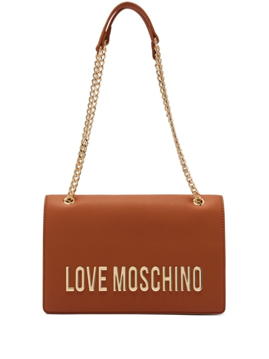 

Сумка через плечо с надписью-логотипом Love Moschino, коричневый