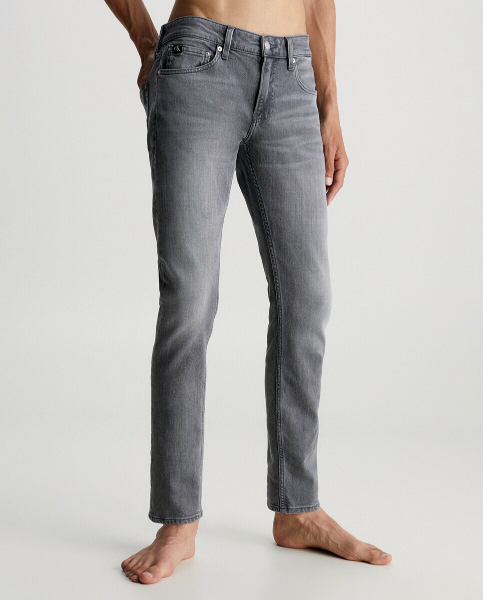 

Узкие мужские джинсы Calvin Klein Jeans, серый