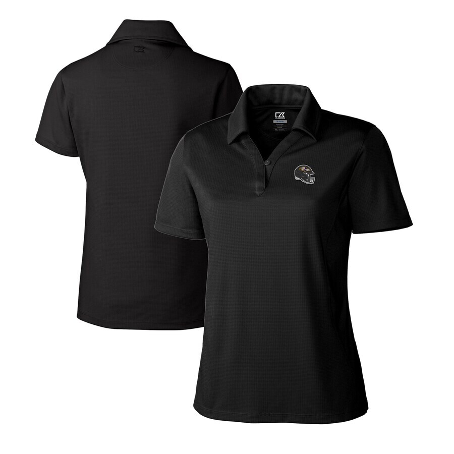 

Поло с длинным рукавом Cutter & Buck Baltimore Ravens, черный