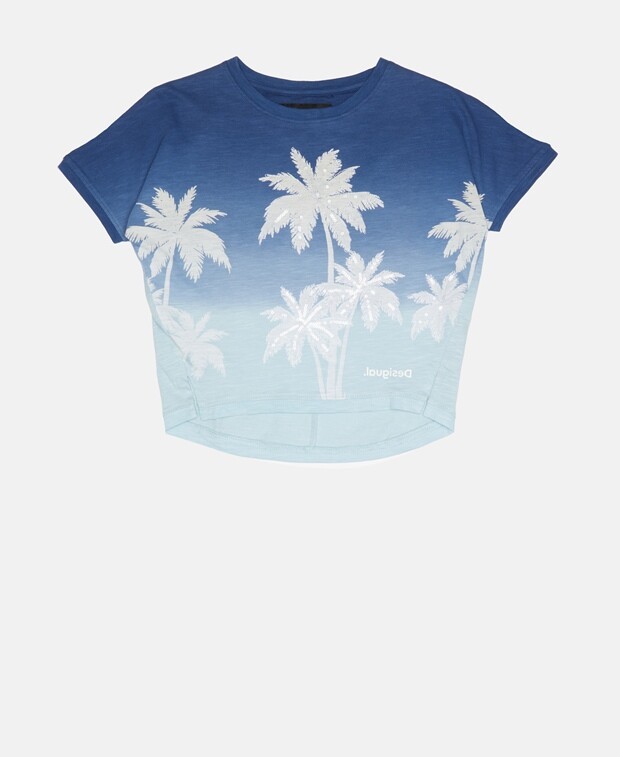 

Футболка Desigual, индиго
