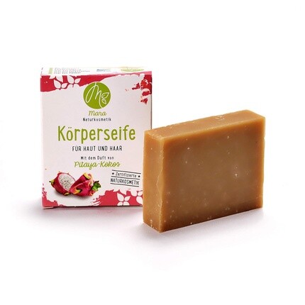 

Мыло для тела Mara Pitaya Coconut Natural Vegan Органический уход за телом ручной работы 90г