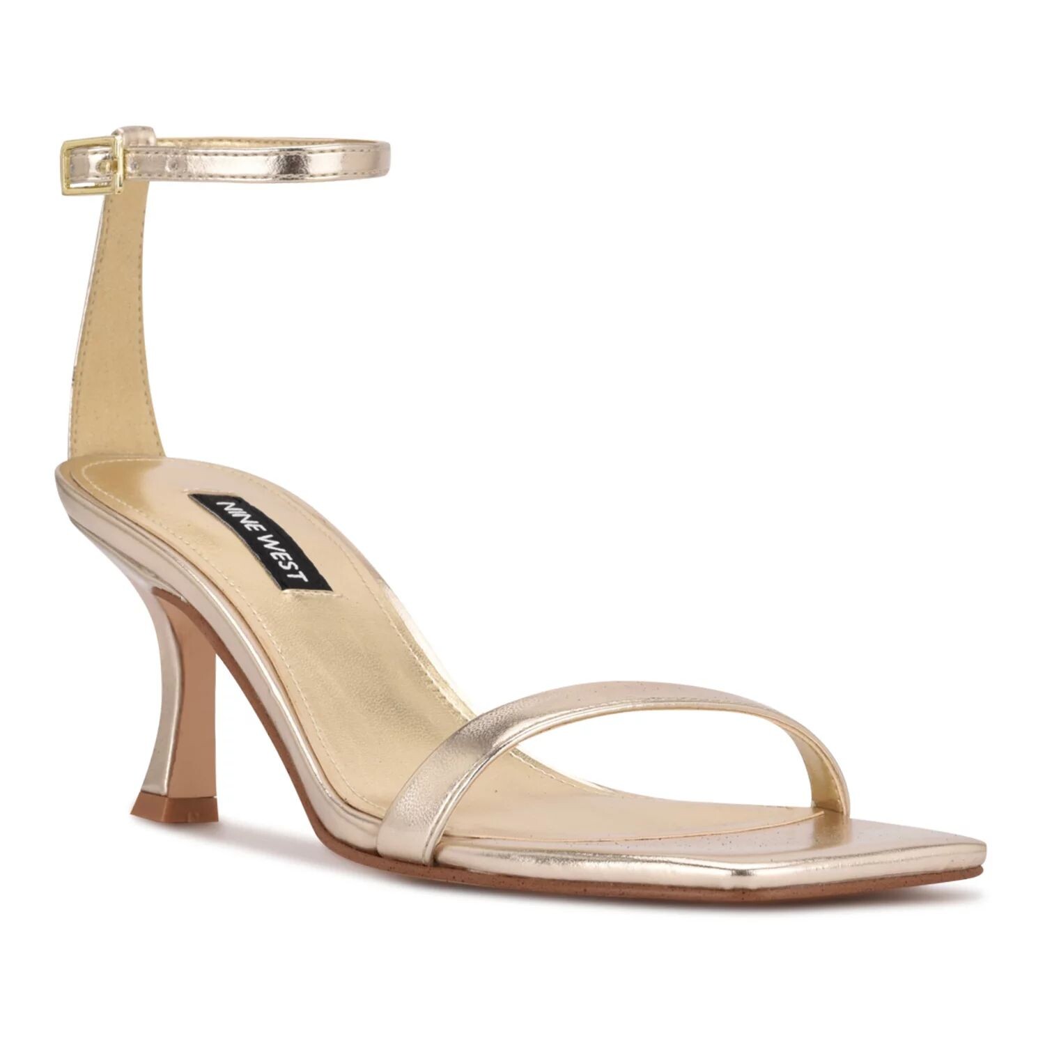 

Женские модельные босоножки на каблуке Nine West Ripe Nine West, золотой