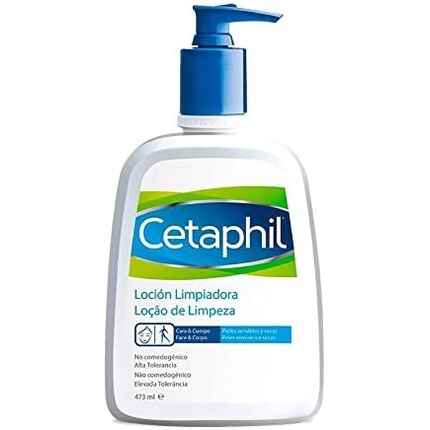 Очищающий лосьон 473мл, Cetaphil очищающий лосьон для лица cetaphil loción limpiadora cetaphil 237 мл