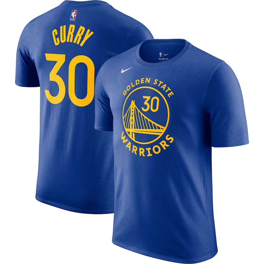 

Футболка с коротким рукавом Nike Golden State Warriors, роял