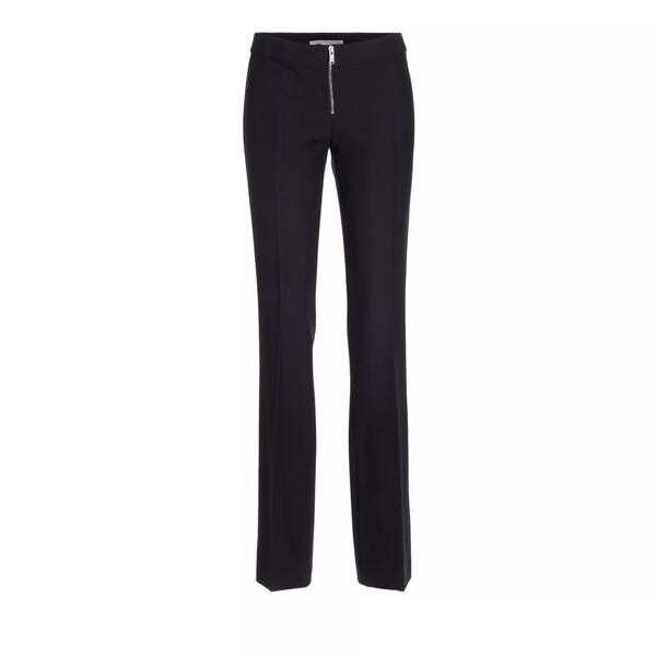 

Брюки zip detail slim hose 1000 Stella Mccartney, черный