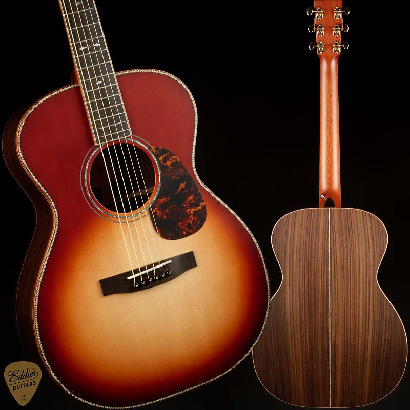 Акустическая гитара Furch Vintage 3 OM Sunburst - Sitka Spruce & Indian Rosewood цена и фото
