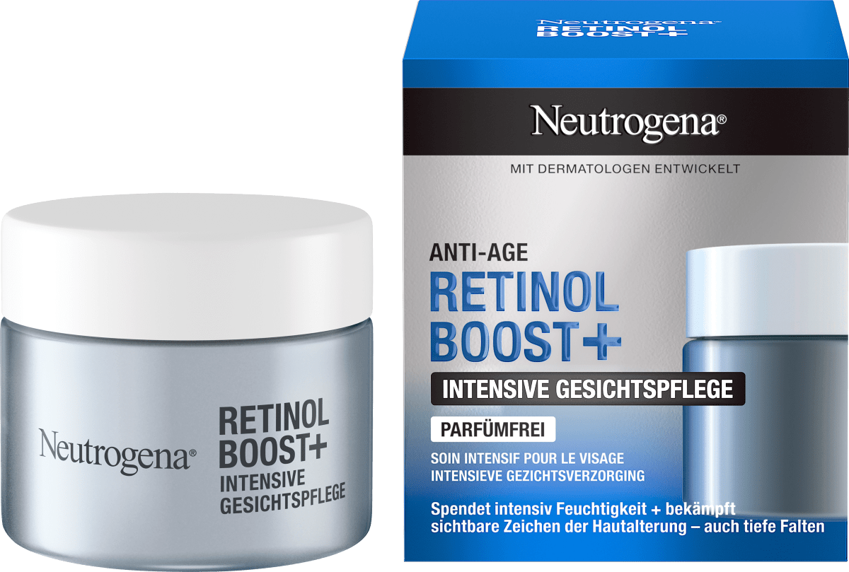 Крем для лица антивозрастной Retinol Boost+ 50 мл Neutrogena