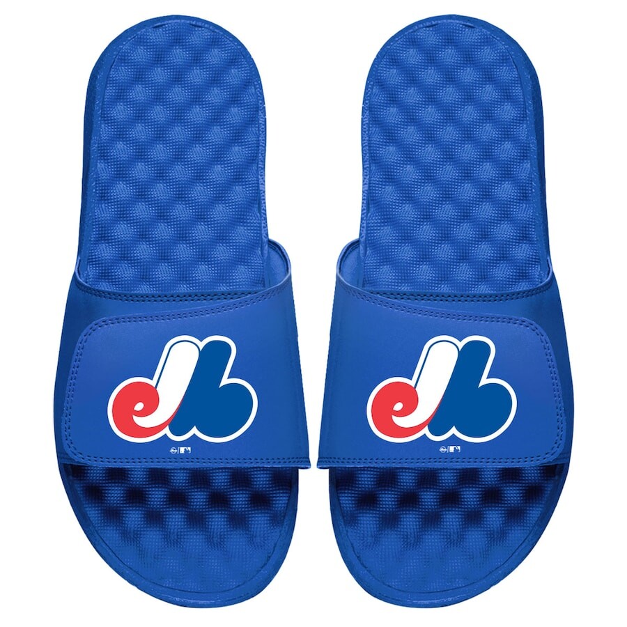 

Шлепанцы ISlide Montreal Expos, синий