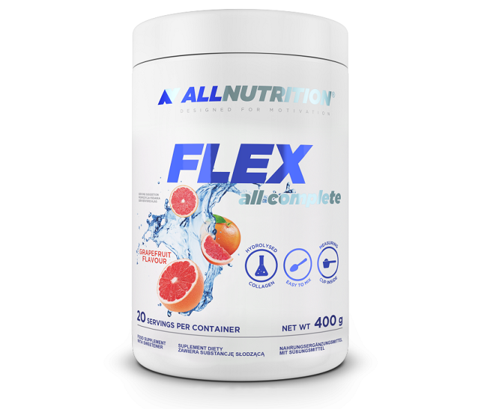 Allnutrition Flex All Complete Grapefruit совместная подготовка, 400 g allnutrition l carni shockпомощь для похудения 80 ml