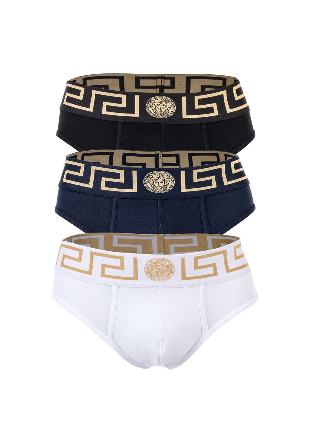 Трусы 3-PACK Versace, черный