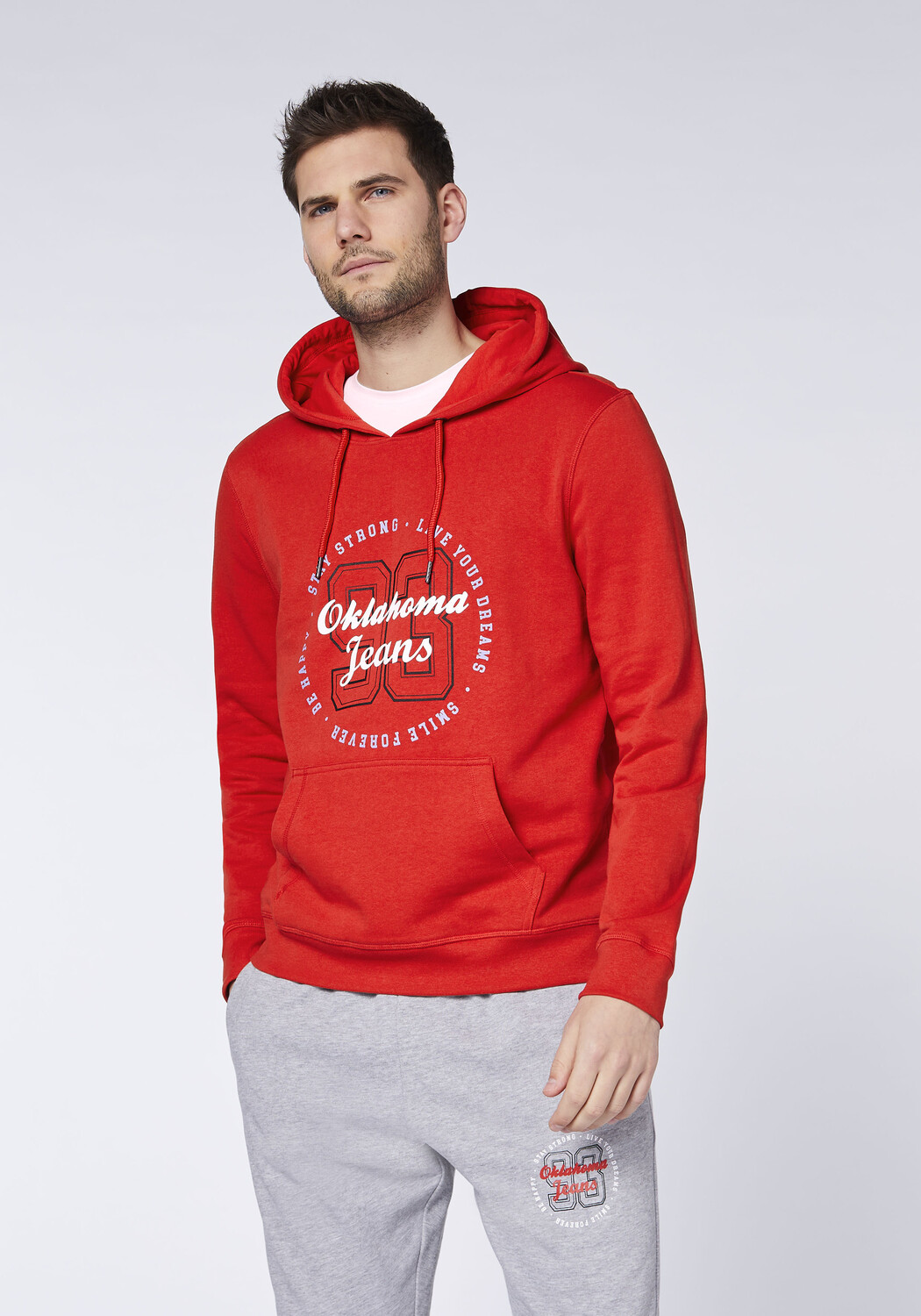 

Толстовка Oklahoma Jeans Kapuzen, красный
