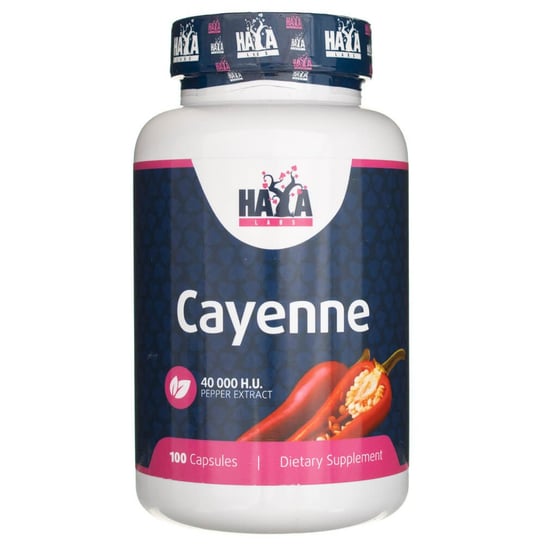 Haya Labs, Cayenne (Кайенский перец) – 100 капсул
