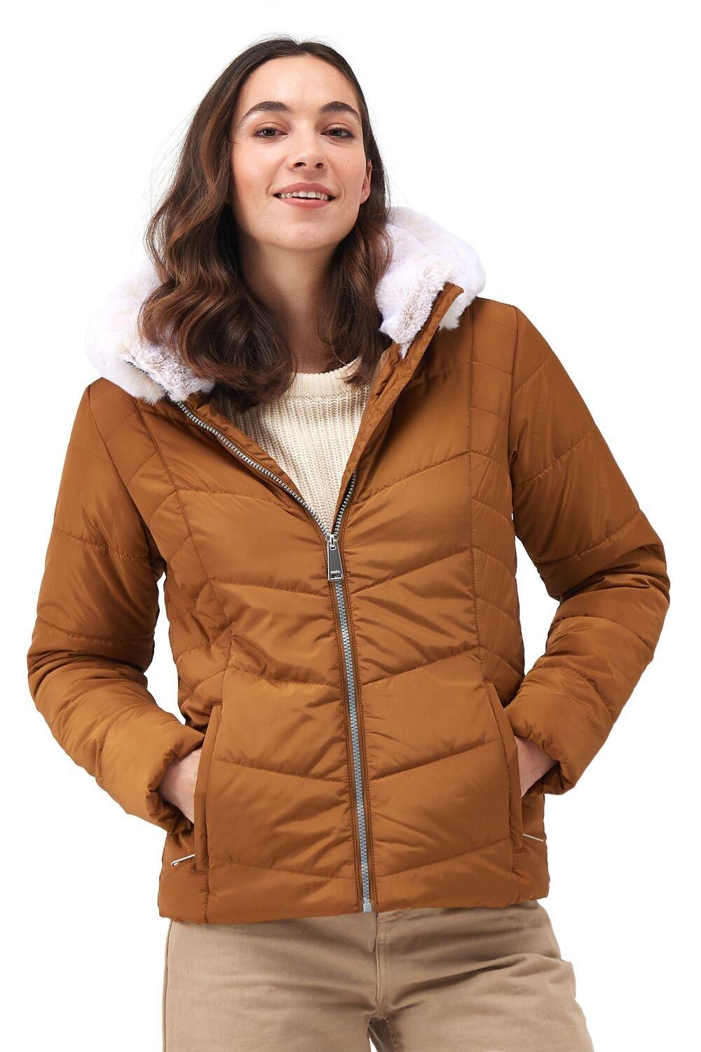 Прочная утепленная куртка с перегородками Thermoguard Wildrose Regatta, бежевый