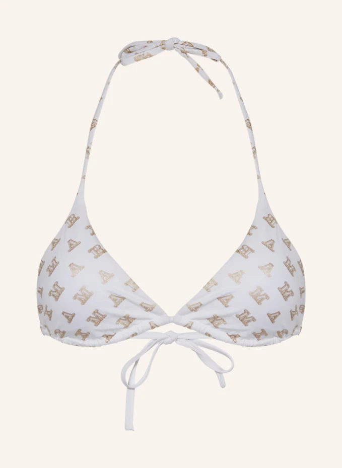 

Лиф бикини alyssa с треугольными чашечками Max Mara Beachwear, белый