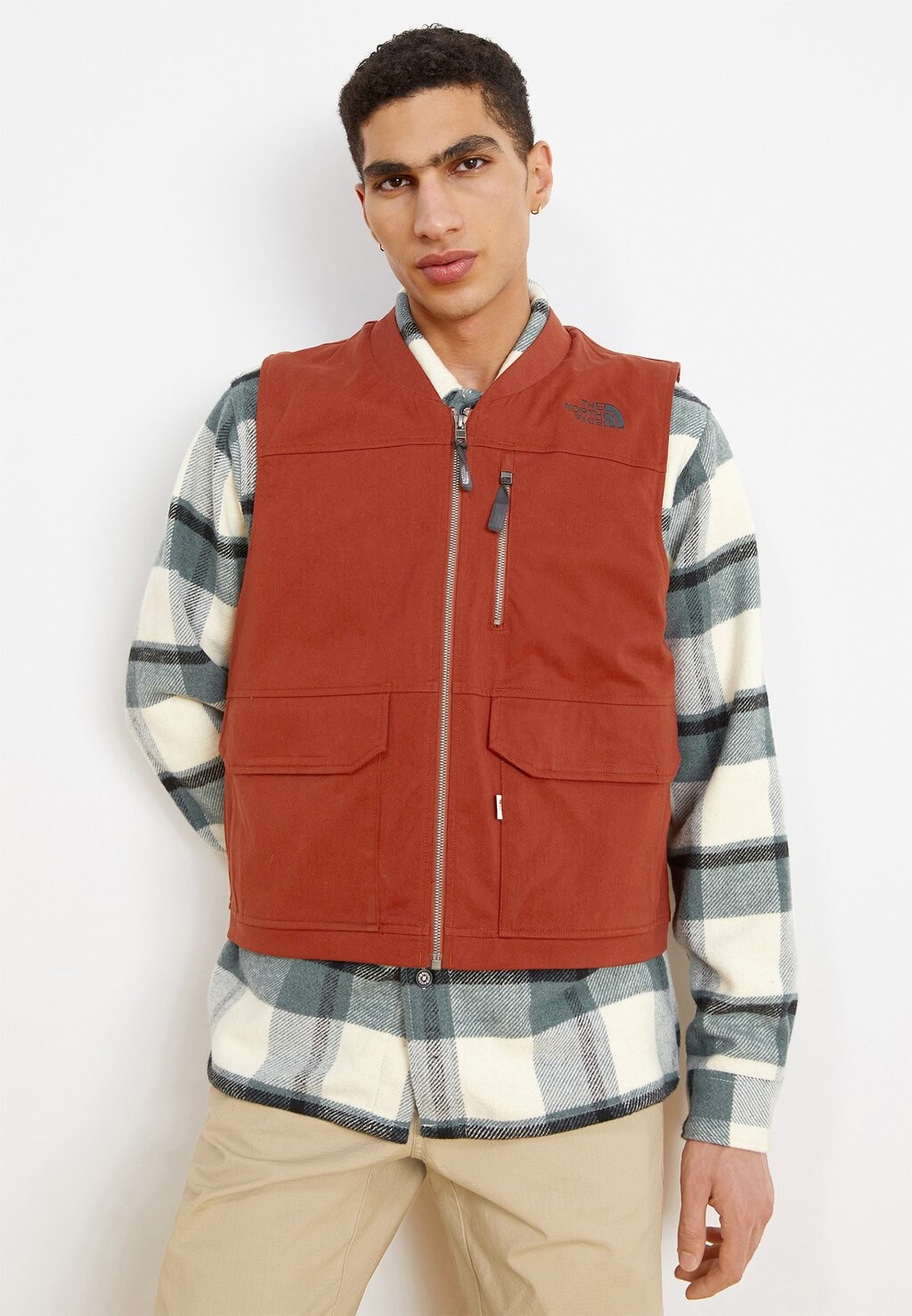 

Жилет VEST The North Face, коричневый