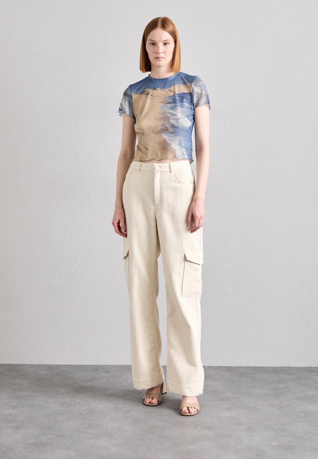 

Брюки карго HEALY PANTS Fête Impériale, кремовый