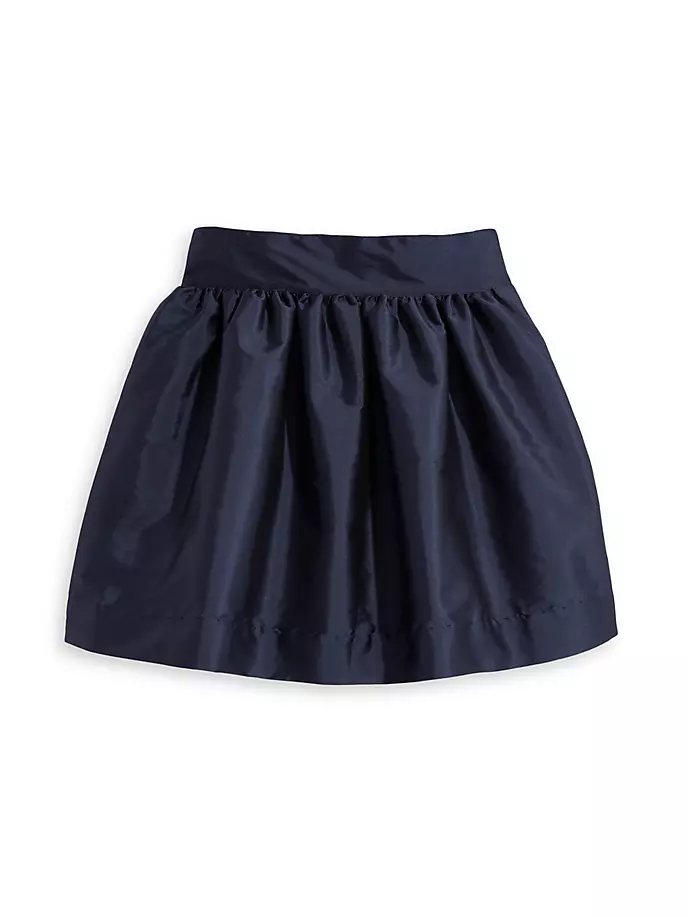 Праздничная юбка для маленьких девочек и девочек Bella Bliss, темно-синий цена и фото