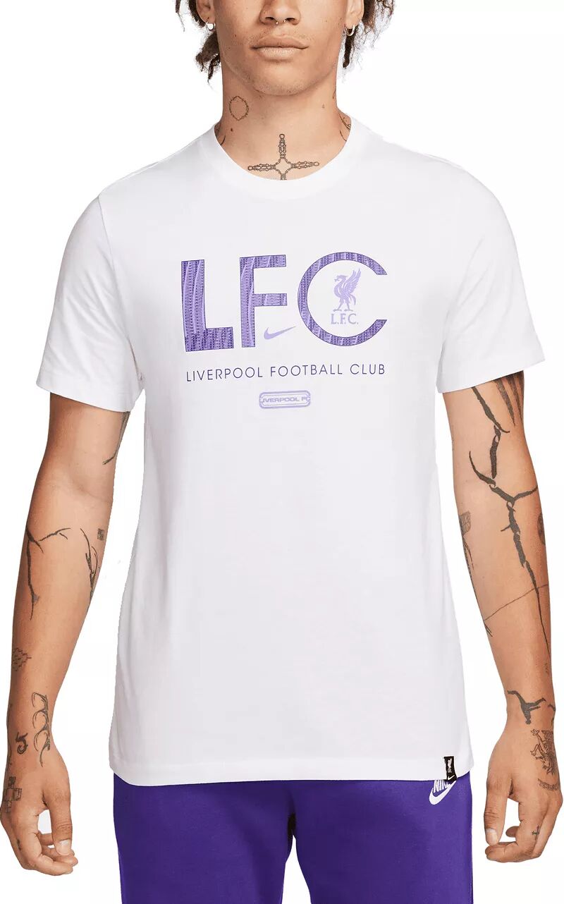 Белая футболка Nike Adult Liverpool FC 2023 Mercurial