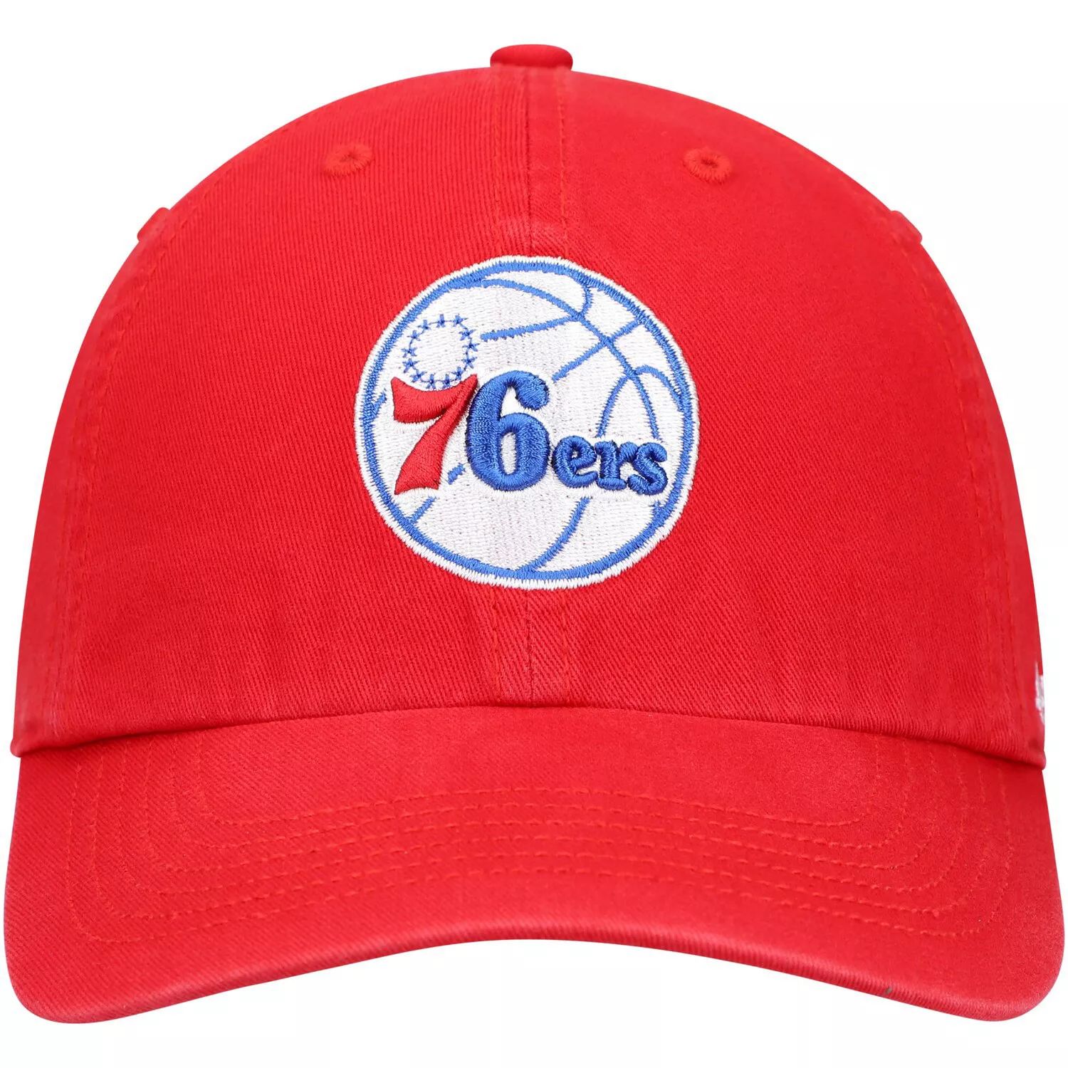 цена Мужская красная приталенная шляпа Philadelphia 76ers Team '47 по франчайзингу