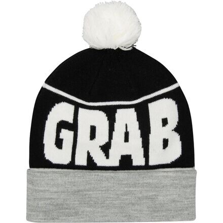 

Шапочка с помпоном Crab Grab, цвет Heather Grey/Black