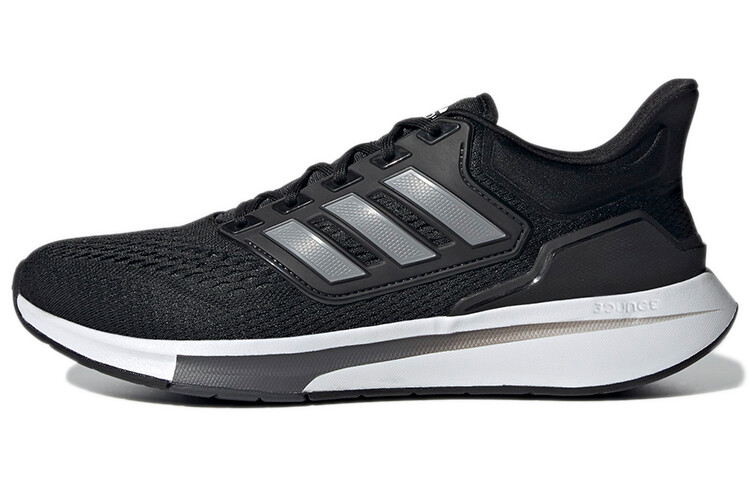 

Adidas EQ21 Run Black Iron Metallic, черный