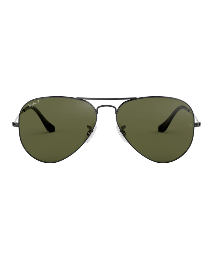 

Стильные солнцезащитные очки авиаторы Ray-Ban, серый