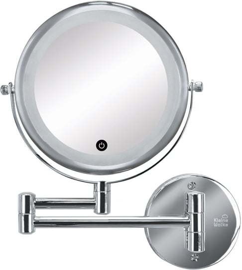 Косметическое зеркало, серебро Kleine Wolke, Lumi, серебро