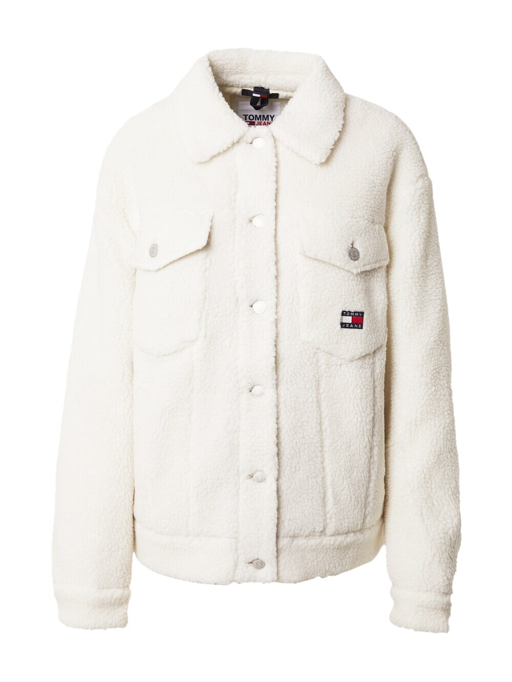 

Межсезонная куртка Tommy Jeans, от белого, Белый