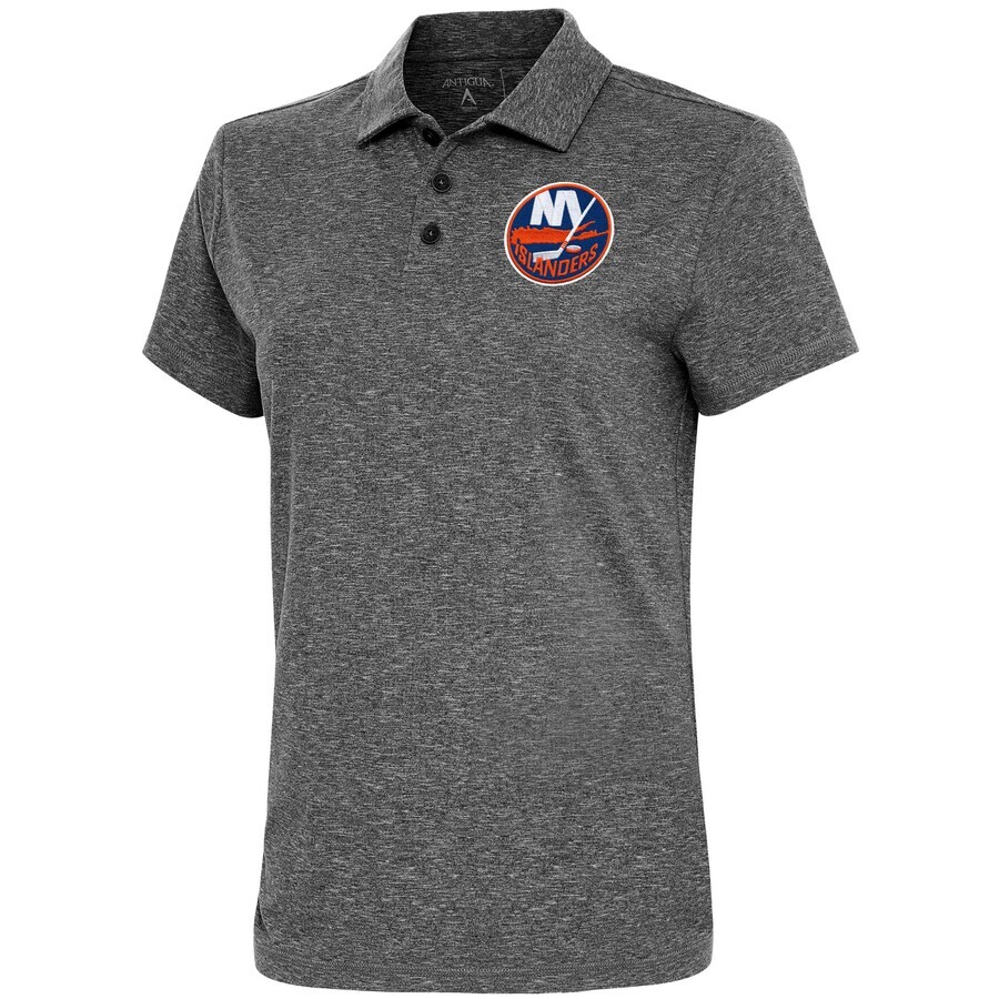 

Поло с коротким рукавом Antigua New York Islanders, черный