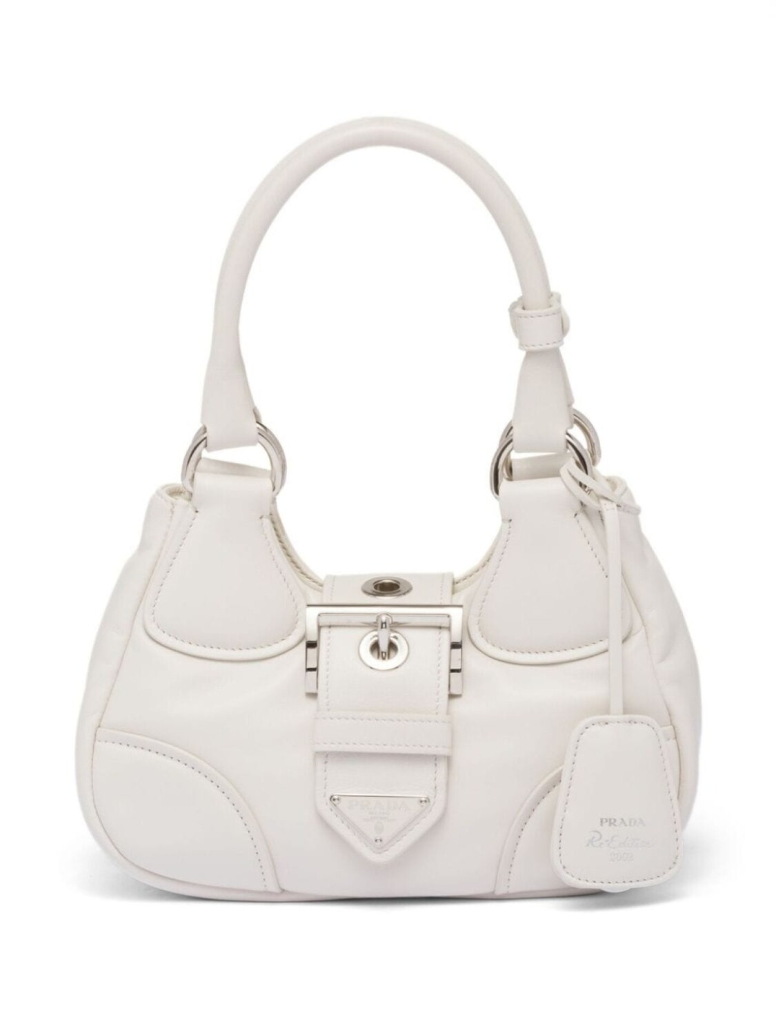 

Prada мини-сумка Moon из кожи наппа, белый