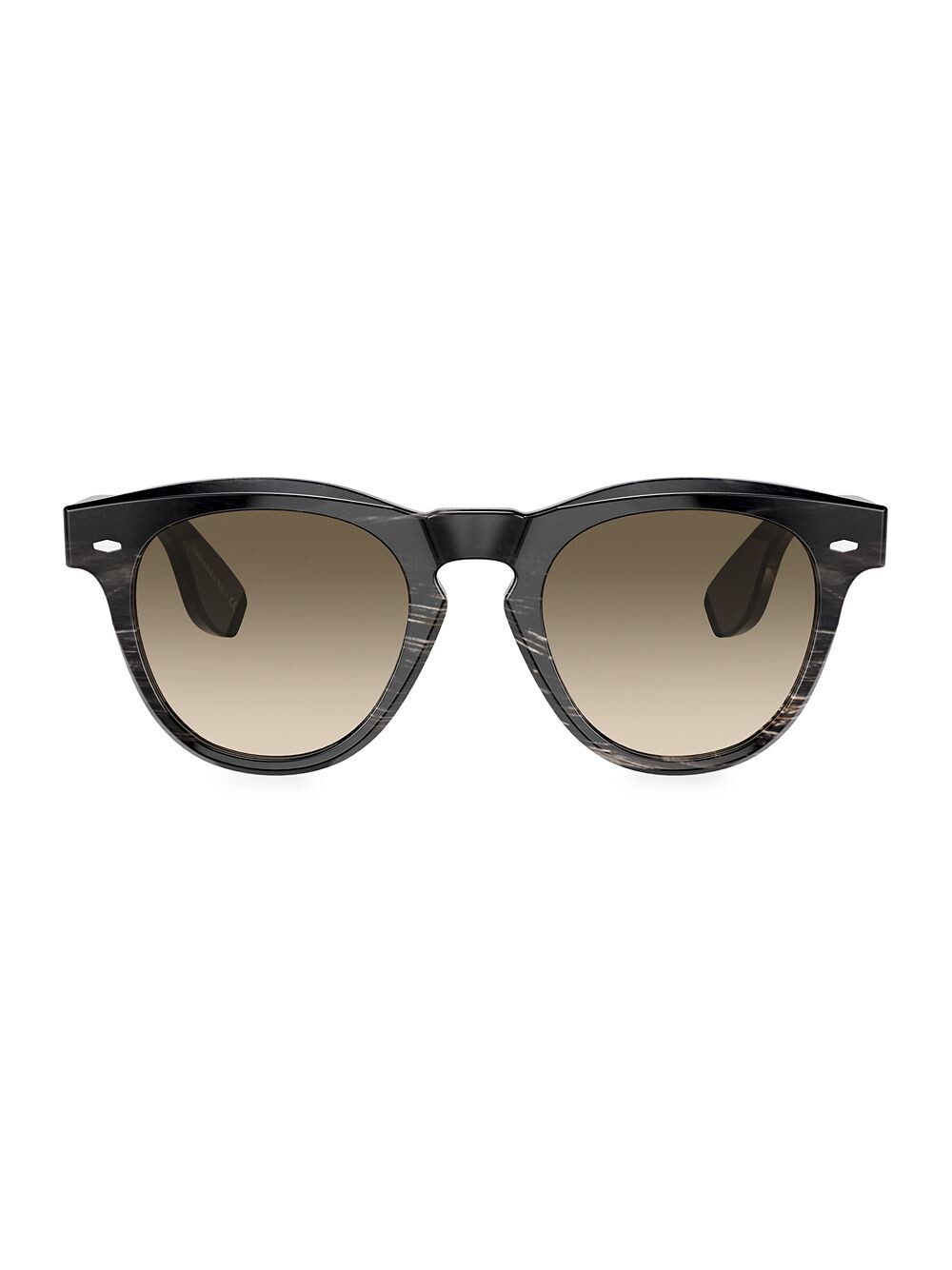 

Солнцезащитные очки Nino Horn 50MM Pantos Brunello Cucinelli & Oliver Peoples, черный