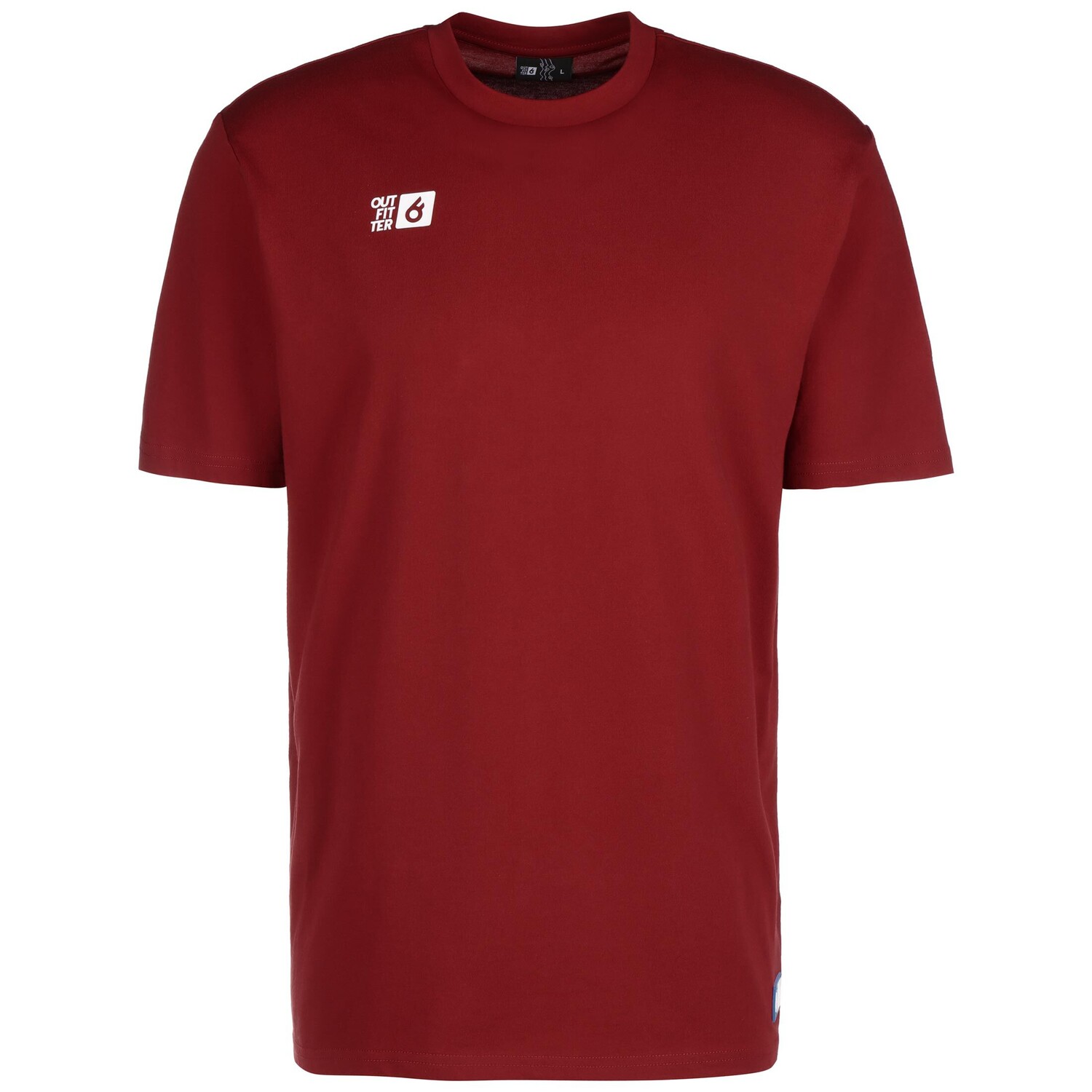

Рубашка OUTFITTER Trainingsshirt OCEAN FABRICS TAHI, красный