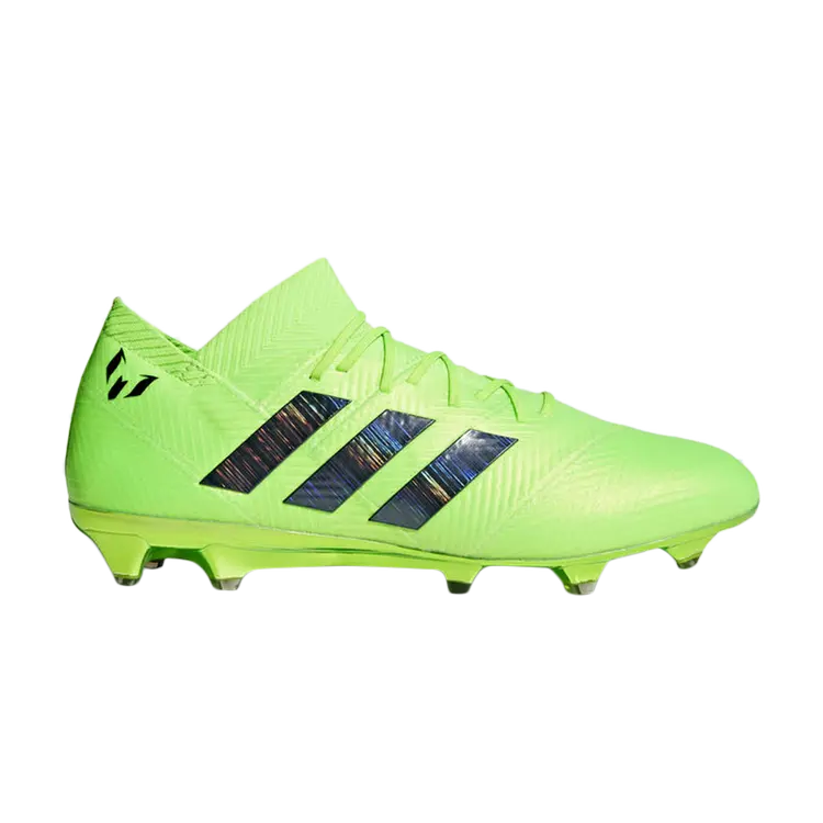 

Кроссовки Adidas Nemeziz Messi 18.1 FG 'Solar Green', зеленый